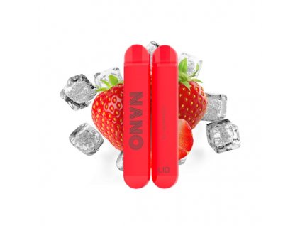 Lio Nano jednorázová e-cigareta Strawberry Ice - 16mg