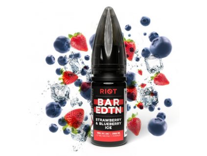 Riot BAR EDTN Salt 10ml 10mg Strawberry Blueberry Ice