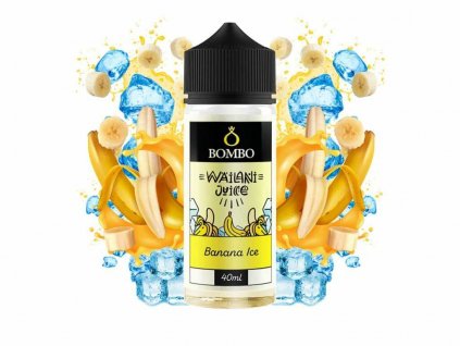 Příchuť Bombo Wailani Juice S&V Banana Ice (Ledový banán) 40ml