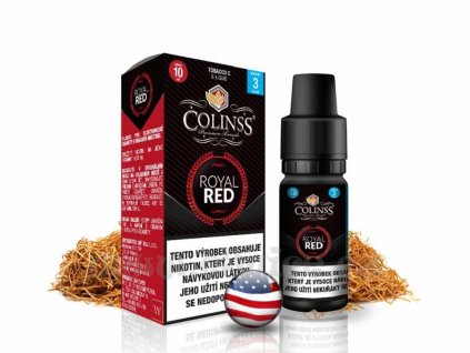 E liquid Colinss Royal Red (Americká tabáková směs) 10ml