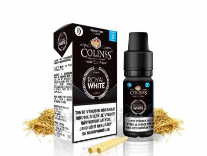 E liquid Colinss Royal White (Cigaretový tabák) 10ml
