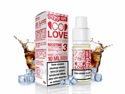 E liquid Pinky Vape Co Love (Cola) 10ml