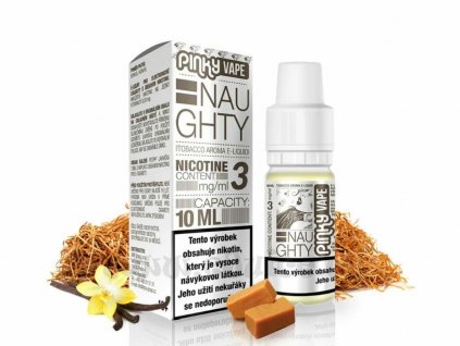 E liquid Pinky Vape Naughty (RY4 tabák) 10ml