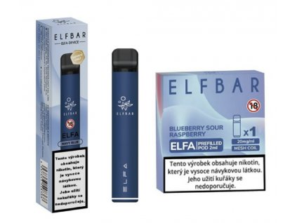 ELF BAR ELFA POD Starter Kit Blueberry Sour Raspberry