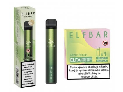 ELF BAR ELFA POD Starter Kit Apple Peach