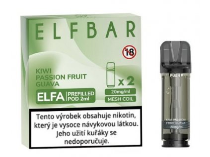 ELF BAR ELFA POD náplň Kiwi Passion Fruit Guava