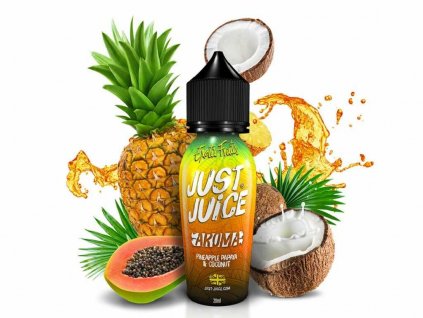 Příchuť Just Juice S&V Pineapple, Papaya & Coconut (Ananas, papája & kokos) 20ml