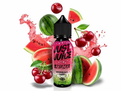 Příchuť Just Juice S&V Watermelon & Cherry (Vodní meloun & třešeň) 20ml