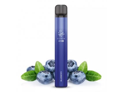 ELF BAR 600 V2 jednorázová e-cigareta Blueberry
