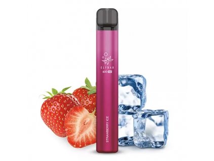 ELF BAR 600 V2 jednorázová e-cigareta Strawberry Ice