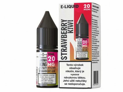 E liquid Aroma King Salt Strawberry Kiwi (Jahoda a kiwi) 10ml 20mg