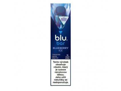 Blu Bar jednorázová e-cigareta Blueberry Ice