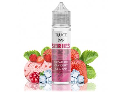 Příchuť TI Juice Bar Series Strawberry Cranberry Ice Cream SnV 10ml