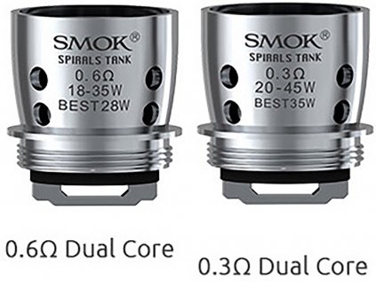 SMOK Žhavící hlava Dual Core pro Spirals tank