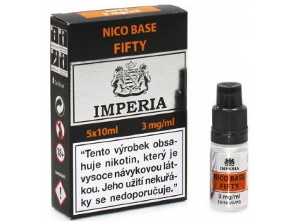5321 1 imperia nikotinova baze pg50 vg50 5x10ml 3mg