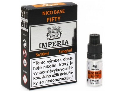 BÁZE IMPERIA NICO BASE VPG 50 50 5X10ML 3MG