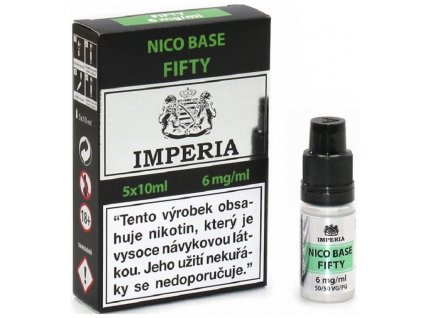 5411 1 imperia nikotinova baze pg50 vg50 5x10ml 6mg