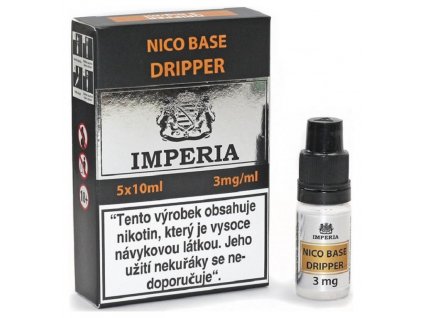 5465 1 imperia nico base dripper 70vg 30pg 5x10ml 3mg