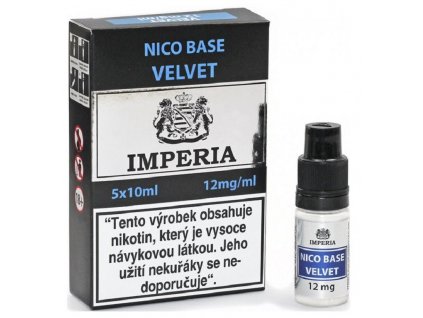 5474 1 imperia nikotinova baze velvet 20 80 5x10ml 12mg
