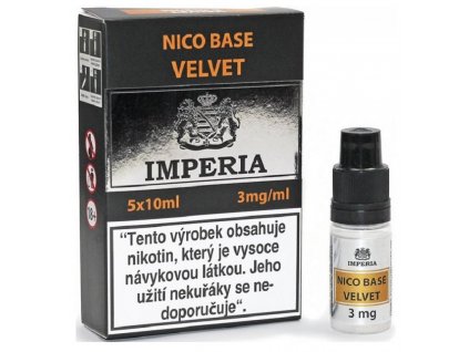 BÁZE IMPERIA NICO BASE VELVET VPG 80 20 5X10ML 3MG