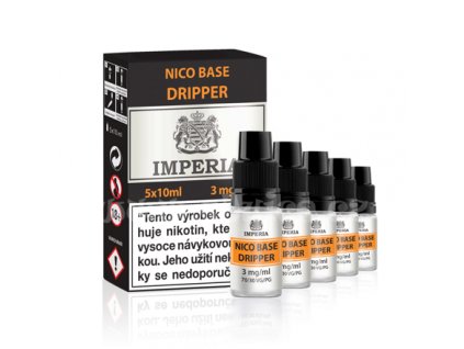 Imperia Dripper Nico Base (70VG/30PG) 5x10ml intenzita nikotinu 3mg