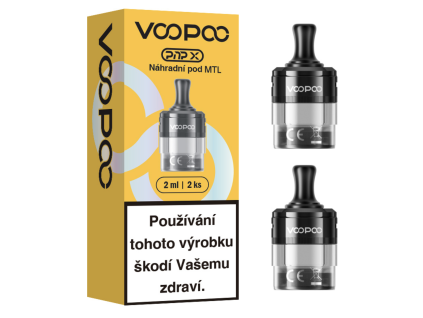 VooPoo PnP-X MTL prázdná cartridge 2ks