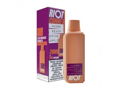 RIOT Connex předplněná kapsle (Mango Peach Pineapple)