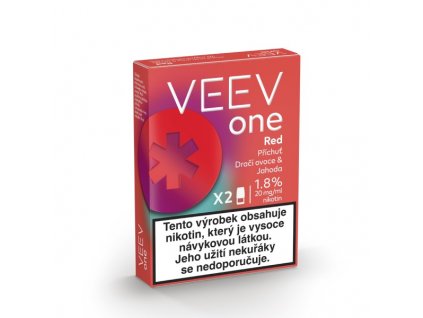 VEEV ONE náplň Red 20mg - 2ks