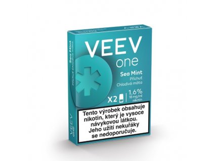 VEEV ONE náplň Sea Mint 18mg - 2ks