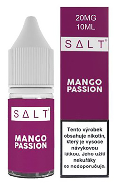 e-liquid Juice Sauz SALT Mango Passion 10ml Obsah nikotinu: 20 mg Marakuja a mango