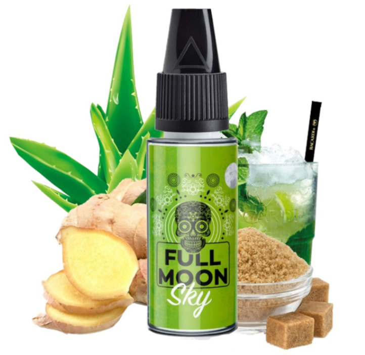 Levně Příchuť Full Moon - Fullmoon Sky (Aloe vera, hnědý cukr a zázvor) 10ml