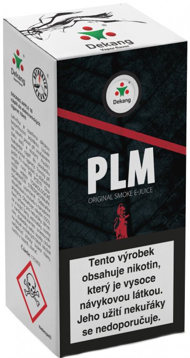 e-liquid Dekang PLM 10ml Obsah nikotinu: 16 mg