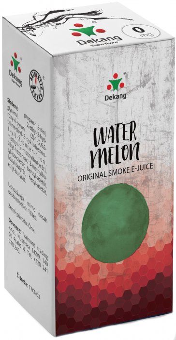 e-liquid Dekang Watermelon (Meloun), 10ml Obsah nikotinu: 0 mg