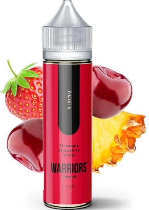 Příchuť Pro Vape Warriors S&V: Viking (Ananas, jahoda, třešeň) 10ml
