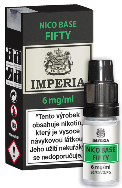 Imperia Fifty Nico Base (50VG/50PG) 10ml Obsah nikotinu: 12 mg