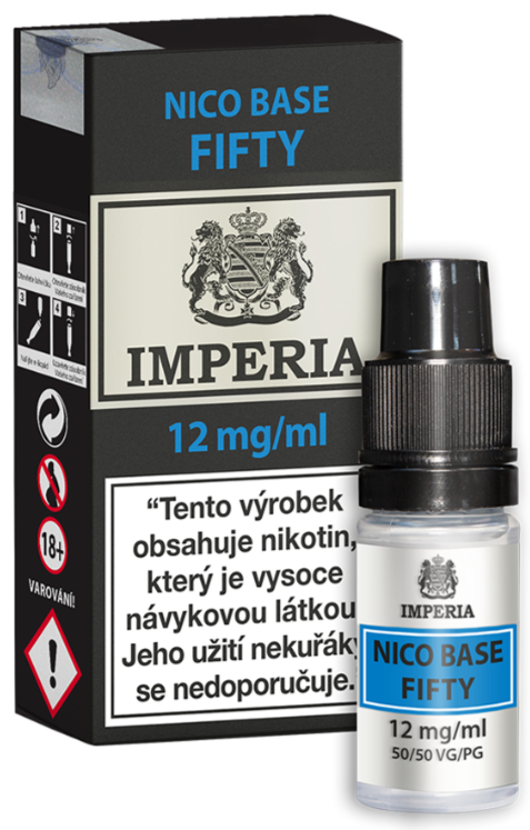 Imperia Fifty Nico Base (50VG/50PG) 10ml Obsah nikotinu: 12 mg