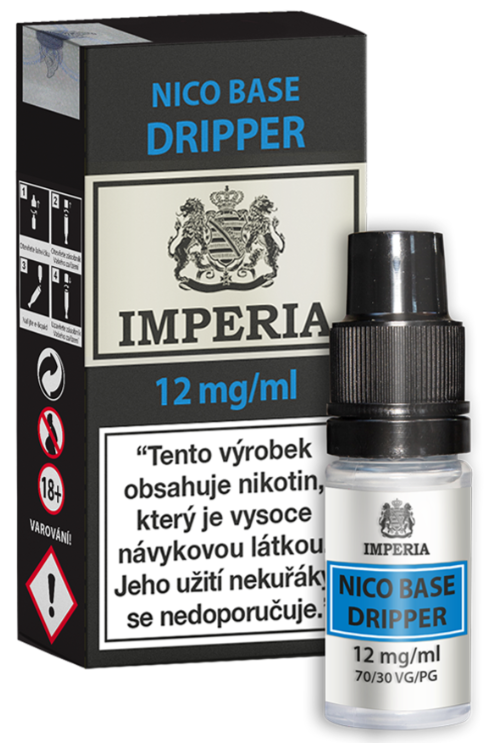 Imperia Dripper Nico Base (70VG/30PG) 10ml Obsah nikotinu: 12 mg