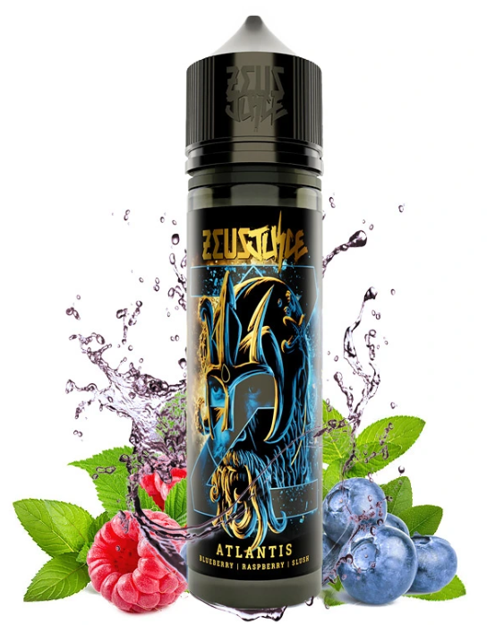 Příchuť Zeus Juice S&V: Atlantis (Borůvka, malina a mentol) 10ml