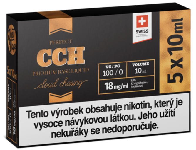 JustVape CCH Booster (100VG/0PG) 5x10ml / 18mg