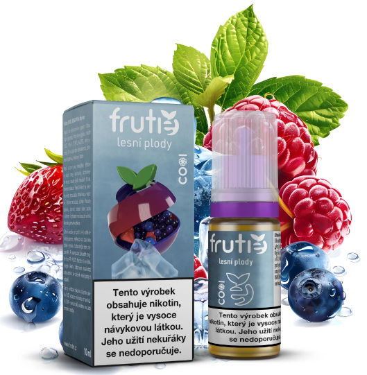 Frutie COOL 50/50 - Wild Berries (Lesní plody) 10ml Obsah nikotinu: 18 mg Lesní plody