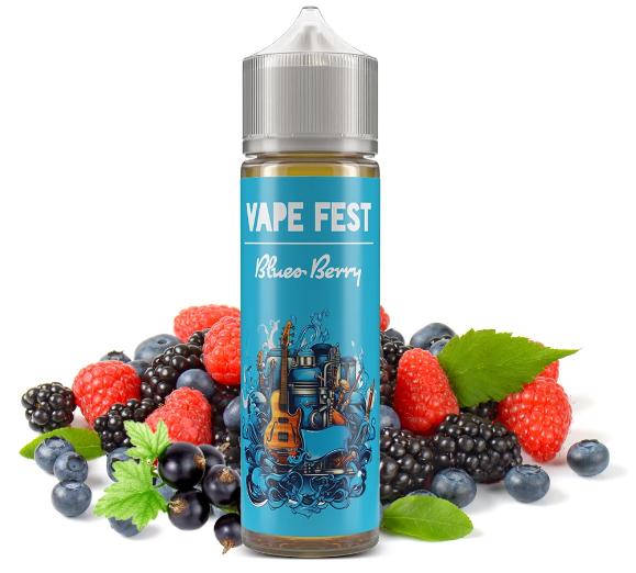 Vape Fest - Blues Berry (Borůvka a černý rybíz) 10ml