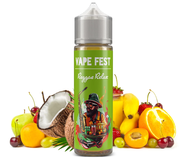 Vape Fest - Reggae Relax (Ananas, kokos a papája) 10ml