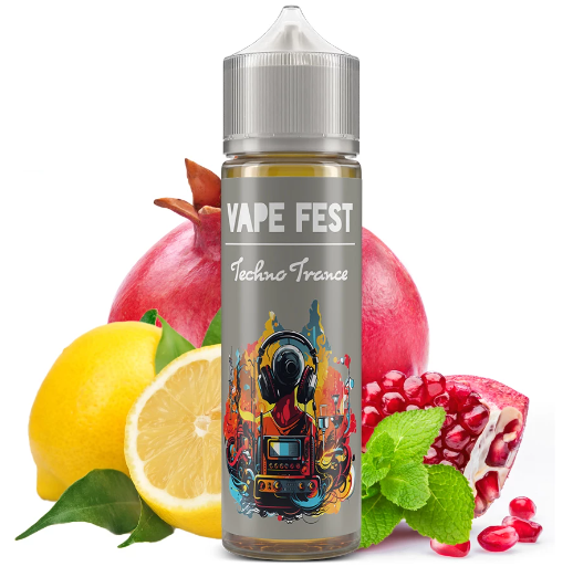 Vape Fest - Techno Trance (Granátové jablko, máta a citrusy) 10ml