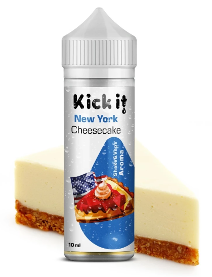 KickIt S&V - Newyorský cheesecake 10ml