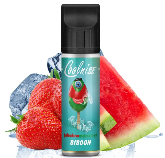 CoolniSE S&V - BIBOON (Chladivý dvojitý meloun s jahodou) 10ml