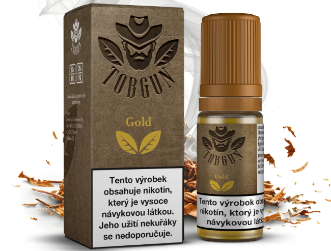 TobGun - GOLD 10ml Obsah nikotinu: 12 mg Gold