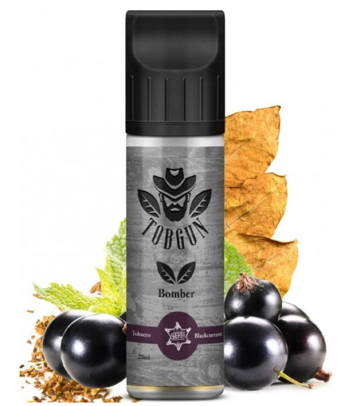 TobGun TopGun S&V - Bomber (Tabák a černý rybíz) 10ml