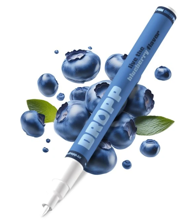 DROPP ochucovací pero DROPPEN Blueberry