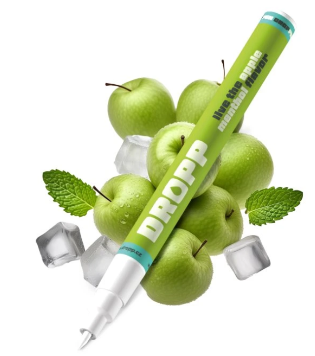 DROPP ochucovací pero DROPPEN Apple Menthol