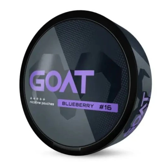 GOAT nikotinové sáčky – Blueberry 16mg